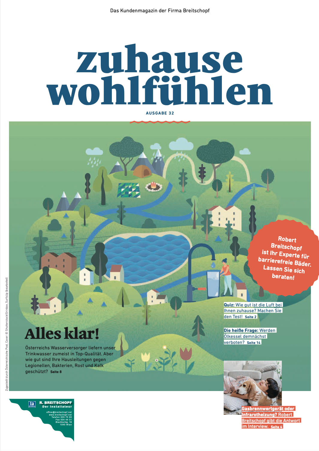 Kundenmagazin Zuhause Wohlfühlen Ausgabe 32